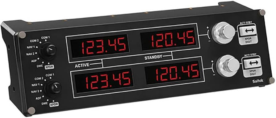 その他 Saitek flight radio panel Amazon.com: Logitech G USB G Pro Flight Radio Panel : Video
